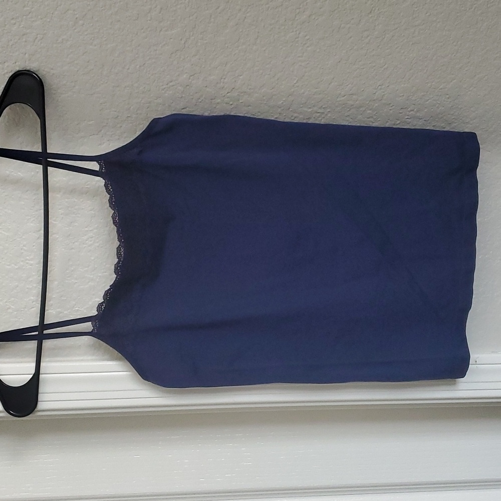 Dark blue tank top